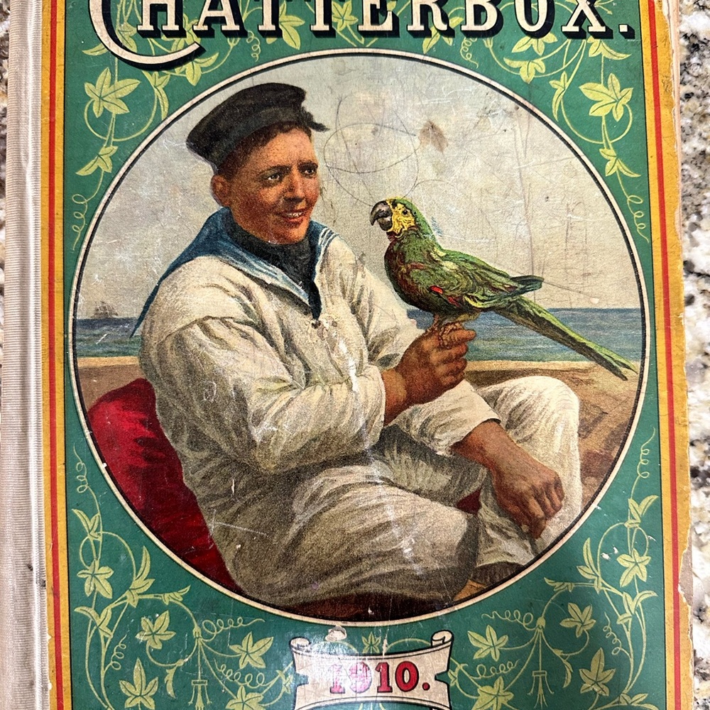 CHATTERBOX 1910 vintage collectible hardcover book. - Picture 4 of 11